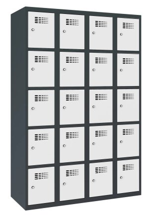 Schließfachschrank Sus 345 W