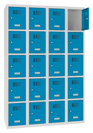 Schließfachschrank Sus 345 W - 5