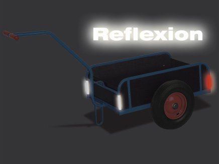 Handwagen mit Bordwand, zu-1282 - 2