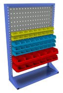 Lochplatten-Stellwand mit Ausstattung  PSZ_12_A_VAR_4