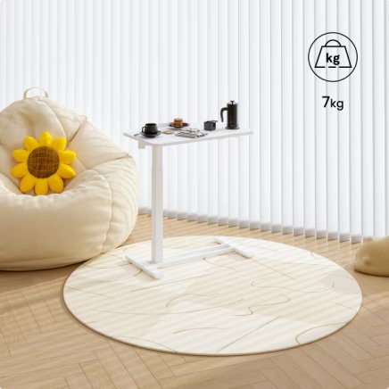 Höhenverstellbarer Büro- und Schreibtisch H3 White - 3