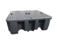 Auffangwanne für 4x 200-L-Fass, Auffangvolumen 450 L