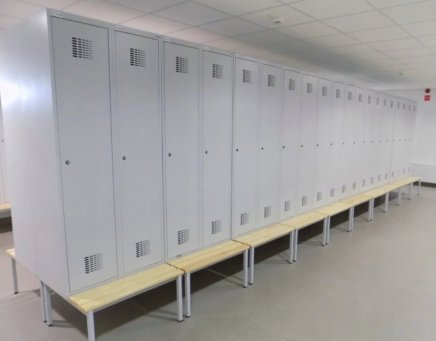 Garderobenschrank Sum 430 W mit untergebauter Sitzbank P431 W - 4