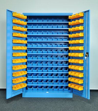 Werkstattschrank Kovos mit Sichtlagerkästen  SPZ_11_0003_VAR_7