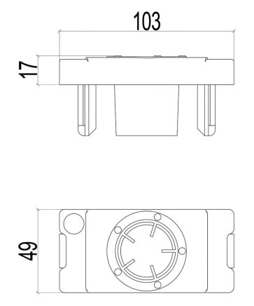CNC-Werkzeugeinsatz ISO / SK 30, Größe E1 - 1