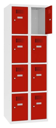 Schließfachschrank Sus 324 W - 6