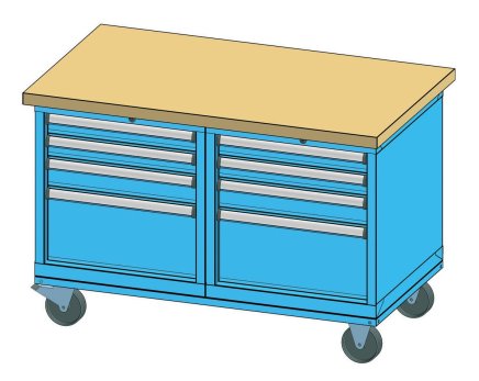 Werkbank, mobil, PPS 6 - 3