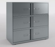 Schließfachschrank Bisley  Essentials 1000 x 800/1000 x 470 mm