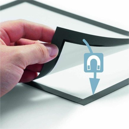 Magnetische Tasche A4, Set mit 10 Stück - 3