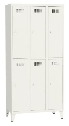 Garderobenschrank Sus 332 W, Breite 900 mm - 6