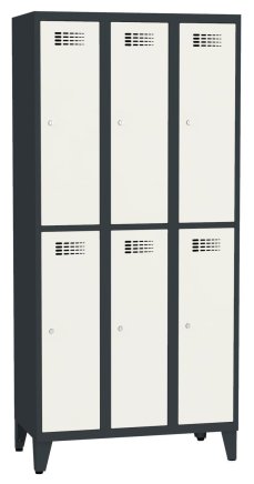 Garderobenschrank Sus 332 W, Breite 900 mm - 5