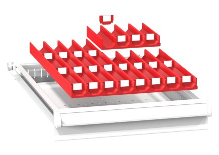 Schubladen-Einteilungsset  ZL 19 x 27D